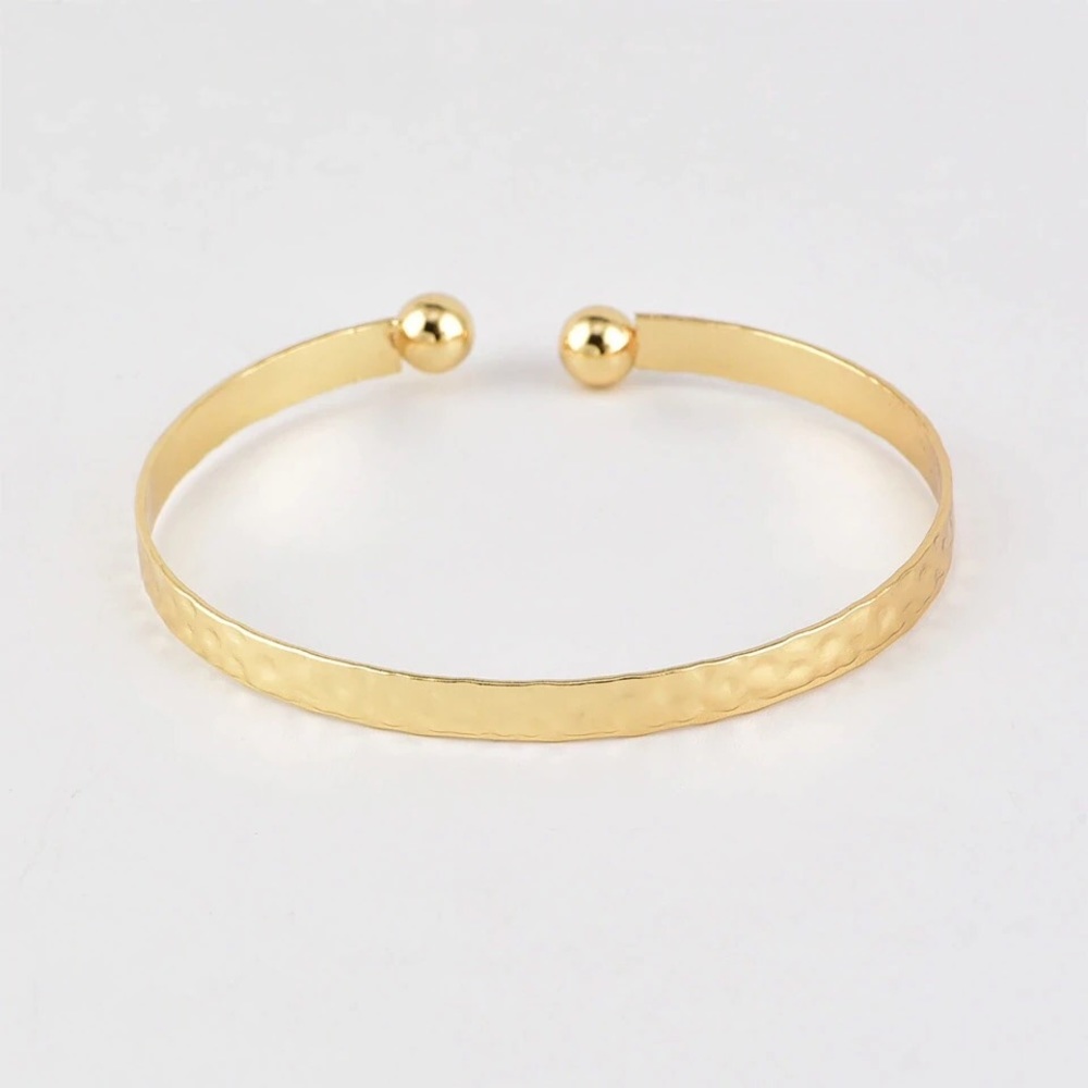 ✨Boho Gold Plated & Crystal Stacking Bracelets✨ - Picture 4 of 6
